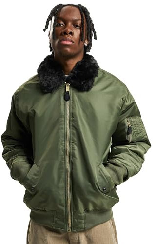 Brandit MA2 Fur Collar Jacket, Farbe: olive, Größe: L