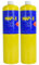 Dapetz ® Mapp Pro Propane Gas Canister Cartridge Disposable Cylinder Bottle for Blow Torch Tools Plumbing Canisters for Plumbers Soldering Torch Mechanics Burns 20% Hotter Than Propane (Pack of 2)