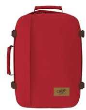 CABINZERO Unisex-Erwachsene Classic Backpack 36L Rucksack, London RED, 30x44x19