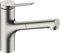 hansgrohe Zesis M33 - Mitigeur de cuisine avec douchette extractible métallique, avec guidage du flexible (sBox), 2 jet, Robinet 150 mm, Robinetterie avec bec pivotant, Aspect acier inox, 74821800
