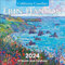 Erin Hanson Kalender 2024, Kalifornien, Küstenlandschaften, Fine Art, großer Wandkalender mit lebendigem Impressionismus, Küstenmalereien, Monatskalender für Büro, 30,5 x 61 cm dickes Papier, Kunst