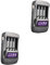 Hemobllo 2 Pièces Chargeur De Batterie Chargeur Multiple Chargeur Batterie Chargeur Pile USB Adaptateur