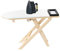Toyvian 1 jeu de meubles en bois - Jouet pour enfants - Sèche-linge - Planche à repasser - Mini jouet en fer - Décoration de table en bois