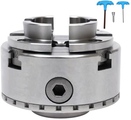 Begoniape Spannfutter Backenfutter 96mm/3.78 Gesamtdurchmesser Drechselfutter Drechseln Drechselbank für M33 Drehmaschine