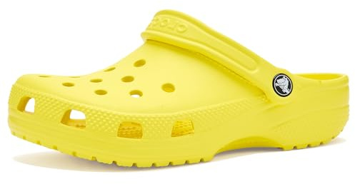 Crocs Unisex Kinder Classic Clog K Clog, Cyber Yellow, 34/35 EU