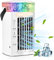 Air Conditioner Portable Bedroom Air Cooler And Purifier - Ultra Quiet Portable Air Conditioner Fan Rechargeable, Low Energy Consumption Fan Cooler For Room