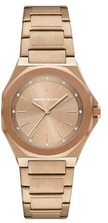 Armani Exchange Women's Analog Quartz Watch with Stainless Steel Strap AX4616