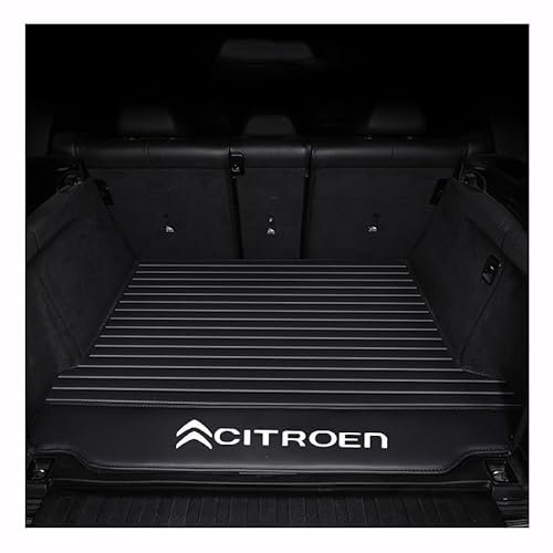 GNTHERF Coche Alfombrillas Maletero, para Citroen C3 2016-2020 Tronco Bandeja Protectora Funda Maletero Alfombra Antideslizante Accesorios