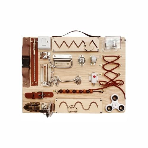 Dementia Activities for Seniors,Busy Board for Adults with Dementia Games Gadgets,Dementia Products for Elderly,Alzheimers Activities for Dementia Patients,Alzheimers Products Toys Gift (L)