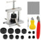 Kit Pressa Orologiaio Professionale, Attrezzi per Riparazione Orologi, Chiudere Cassa Orologio, Kit Cambio Batteria Orologio con 12 Matrici, Strumento per la Sostituzione Della, Orologio Pressa