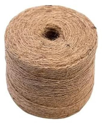 Garden Mile 250m Jute Rope Twine String Perfect For Crafts, Parcels, Gardening Brown String Line Natural Jute Garden Twine Heavy Duty Large Spool Of Thin Natural Rope Indoors And Outdoors