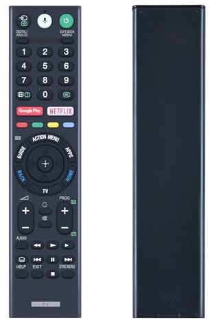CLVIZCXOM RMF-TX310P Telecomando di ricambio universale per tutti i televisori Sony Bravia 4K UHD LED LCD HD Smart TV