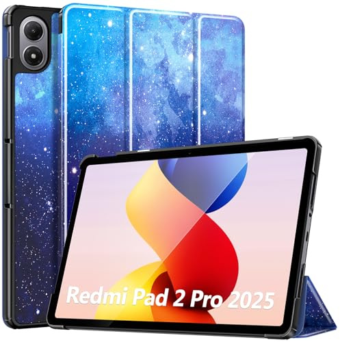 TiMOVO Cover per Xiaomi Redmi Pad 2 Pro 12,1 Pollici 2025, CieloStellatoBlu