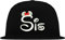 TRVPPY Snapback Cap Modell Sister SIS, Weiß-Schwarz