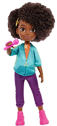 Mattel Karma's World Puppe mit Mikrofon Zubehör Karma Grant 22,1 cm Puppe HHC95