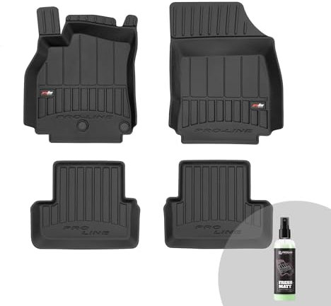 FROGUM ProLine 3D Tapis de Sol Voiture exclusifs pour Renault Megane III 2008-2015| Matériau TPE Durable | Les Bords Les Plus Hauts