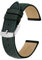 BISONSTRAP Bracelet de Montre 20mm, Bracelet de Remplacement en Cuir, Vert