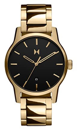 MVMT Analog Quarzuhr für Herren Kollektion Classic II mit Edelstahl- oder Lederarmband