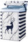Odot Housse de Protection pour Machine à Laver Chargement par Le Haut,Couvre-Machine Protecteur Anti-Poussière Couverture pour Sèche-Linge et Machine Lave-Linge (L-(6.8-8kg),marbre)