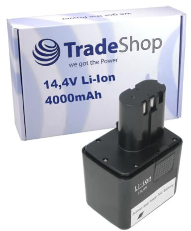 Trade-Shop Li-Ion Akku 14,4V / 4000mAh kompatibel mit Würth 070091513 070091526 G14, Akku-Blindnietgerät ANG 14, Einnietmutterngerät ANG 310