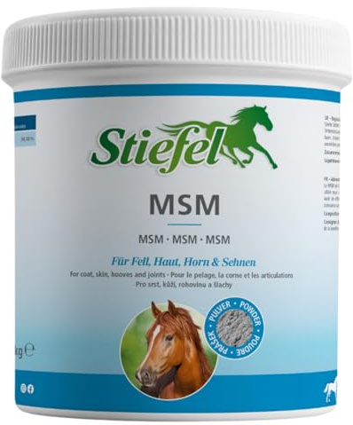 RL24 Stiefel - MSM Pulver für Pferde – 1 x 1000 g Tüte