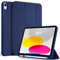CACOE Funda Compatible con iPad 11.ª Generación (A16) 11 2025 / iPad 10.ª Generación 10.9 (2022) (A2757/A2777), Funda Trasera Transparente Ultrafina con Portalápices,Azul Marino
