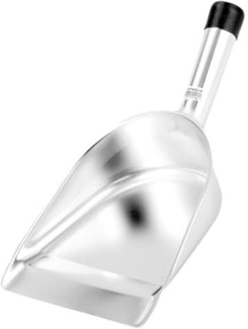 TOPBATHY 1pièce Pelle Alimentaire Acier Inoxydable Scoop À Glace Pelle À Farine Pelle À Fruits Secs Cuillère À Thé Outil Pratique Pour Cuisine Et Buffet