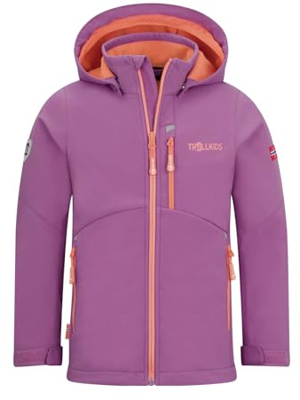 Trollkids Girls Balestrand Jacket 164, Mallow pink