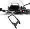 ZHUOWU R1300GS Moto GPS Navigazione Staffa Anteriore Bar Supporto navigatore del Telefono Per R1300GS 2023-2025 R1300GS Adventure/Trophy/TE 2023-2025 NERO