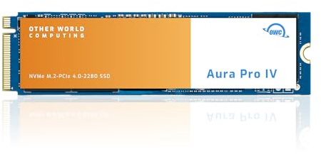 OWC Unità a stato solido Aura Pro IV, PCIe 4.0 NVMe M.2 2280 da 1,0 TB