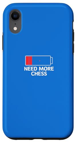 Hai bisogno di più scacchi, batteria scarica Custodia per iPhone XR