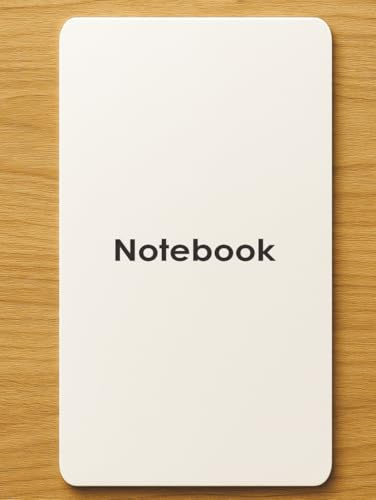 Minimalist Notebook for Professionals and Students – 8.5 x 11 Hard Cover Note Taking Journal with Elegant Matte Off-White Cover | Muji-Inspired Design ... Writing, Office Notes, School & Personal Use