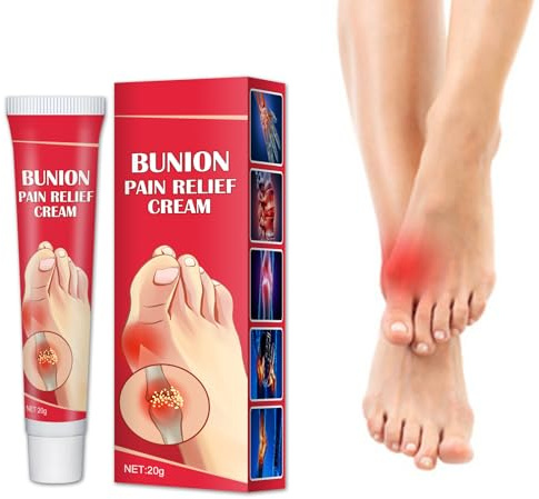 Reduziert Gelenk Creme,Bunion Beruhigende Creme,Entzündungshemmende Salbe,Gelenk Muskeln Salbe,Bunion Pain Relief Cream Beruhigend,Schmerzlinderung,für Beschwerden in Rücken,Gelenke,Knie