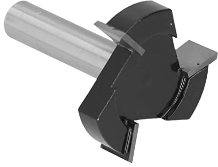 Oberflächen -Router -Bit 1 /2 -Zoll -Schaft | 2 -Zoll -Schneiderkopf für Planung & Resurfacing | CNC -Speckboard für Holz / MDF / Sperrholz | Körpern aus Kohlenstoffstahl mit