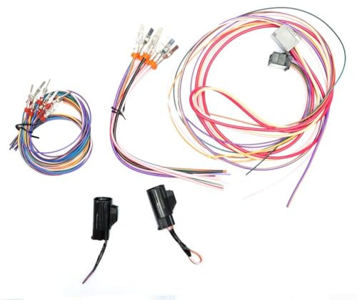 Honseadek Auxiliary Switch Upfitter Wiring Set for Ram 2500 3500 5500 Models 2013-2017 Oem 68209998ac with Simple Installation for Lights and Winches