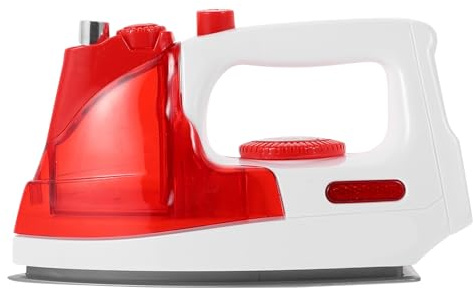 Veemoon Fer à Repasser Électrique pour Garçon et Filles, Jeu de Simulation Éducatif en Plastique, Taille Adaptée aux Petites Mains, D’Imitation D’Appareil Électroménager Style Aléatoire