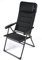 DOMETIC Campingstuhl 150 kg - Comfort Firenze Campingsessel - Klappstuhl Camping Zubehör - Liegestuhl - Gartenmöbel - Schwarz