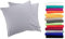 Moon 2er Pack Luxury Linon Kissenbezug 100% Baumwolle-grau-40x40