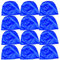2 Unidades de Gorros de natación de poliéster para Adultos y niños, Color Azul Cobalto, tamaño Adulto