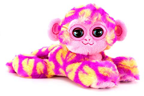 Nuzzy Luvs CE80083 Bandai Snuggler, interaktives Haustier-Plüschtier, Rosa und Orange