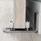 Floor Guide Chrome Plated,1Pack, Sliding Barn Door Floor Guide, Roller Bottom Lay-Flat System,Ball Bearing Design,Wall-Mounted，Silver