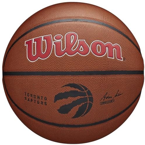 Wilson Basketball TEAM ALLIANCE, TORONTO RAPTORS, Indoor/Outdoor, Mischleder, Größe: 7