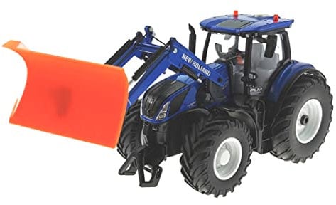 Schneepflug für Siku Control 32 Traktoren mit Frontlader