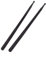 Paar 5A Drumsticks Nylon Stick für Schlagzeug Set schwarz