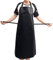 Fimghsoo wasserdichte Schürze Verstellbare Küchenschürze mit 2 Taschen für Männer & Frauen Wasser- und ölbeständig für Küche, Restaurant, Garten und Grill