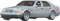 Fast and Furious DieCast Modellauto Mercedes Benz 500 SEL – Maßstab 1/64, Länge 7 cm - HRT94