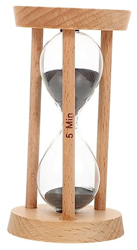 NAMOARLY Minuterie de Cuisine Horloge de Sable décorative pour la Cuisson Sablier Minuterie Design en Forme de Fruit Verre de Sable Multifonction pour la décoration de la Maison