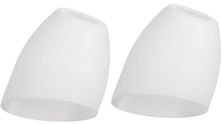 WATIIFUFU 2stücke Lampenabdeckung Aus Kunststoff Kleiner Lampenschirm Für Tischlampe Hufeisenform Ersatz-lampenschirm Passend Für Verschiedene Lampen Und Leuchten