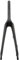 Drfeify Rennrad-Gabel, Fahrrad-Gabel, Carbon-Vordergabel, Starre Vorderradgabel, Fahrradgabel, UD-Muster, Vordergabel, Konisches Rohr, Rennrad-Gabel für Scheibenbremse, UD, Matt