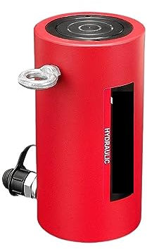 JOXLOVER Hydraulischer Wagenheber für Auto, Langer hydraulischer Zylinder-Hydraulikheber mit 30T-Kolbenhub von 150mm für Auto, Pickup, LKW, Wohnmobil, Reparaturfahrzeug